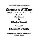 Clementi Sonatina #1 - First Movement piano sheet music cover